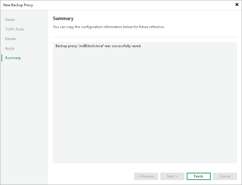 Step 6. Finish Working with Wizard