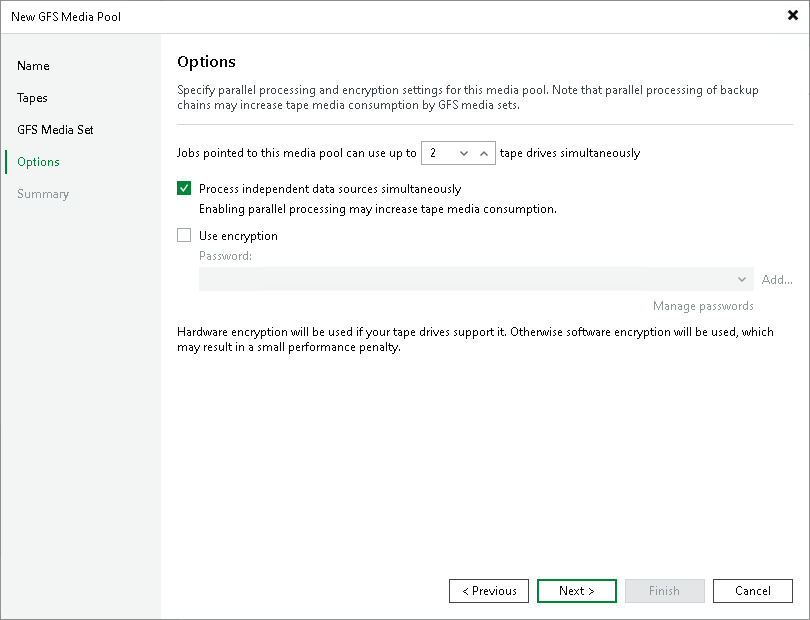 Step 6. Add Optional Media Pool Settings