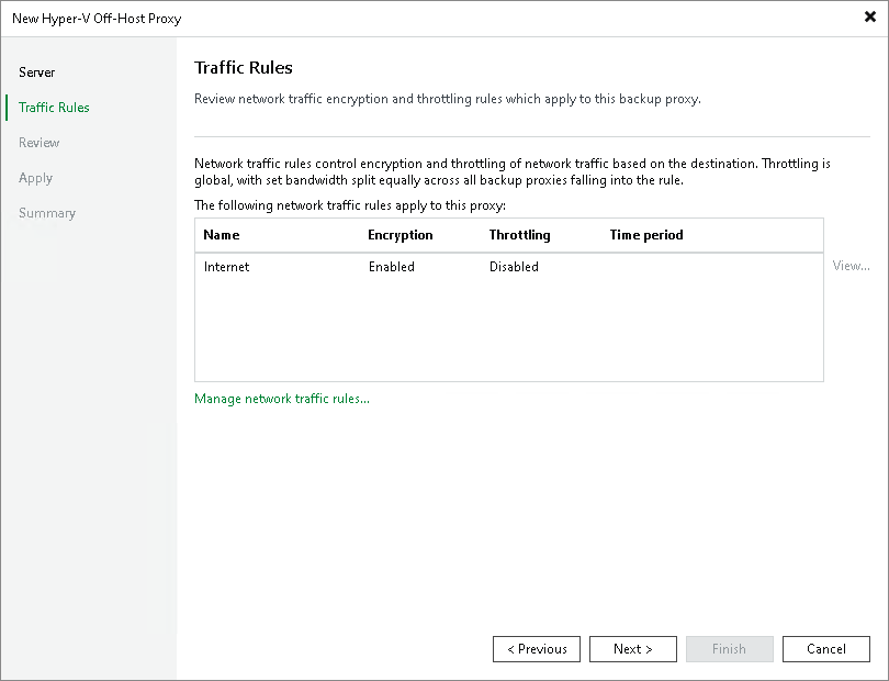 Step 3. Configure Traffic Rules