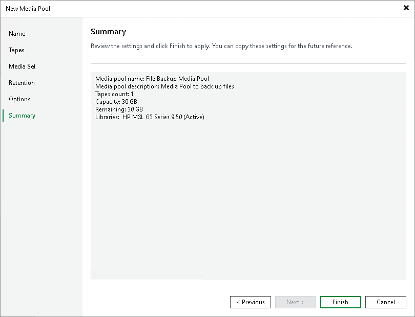 Step 7. Finish Working with Wizard