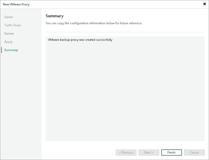 Step 6. Finish Working with Wizard