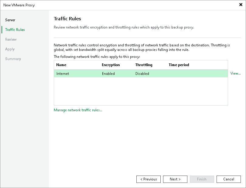 Step 3. Configure Traffic Rules