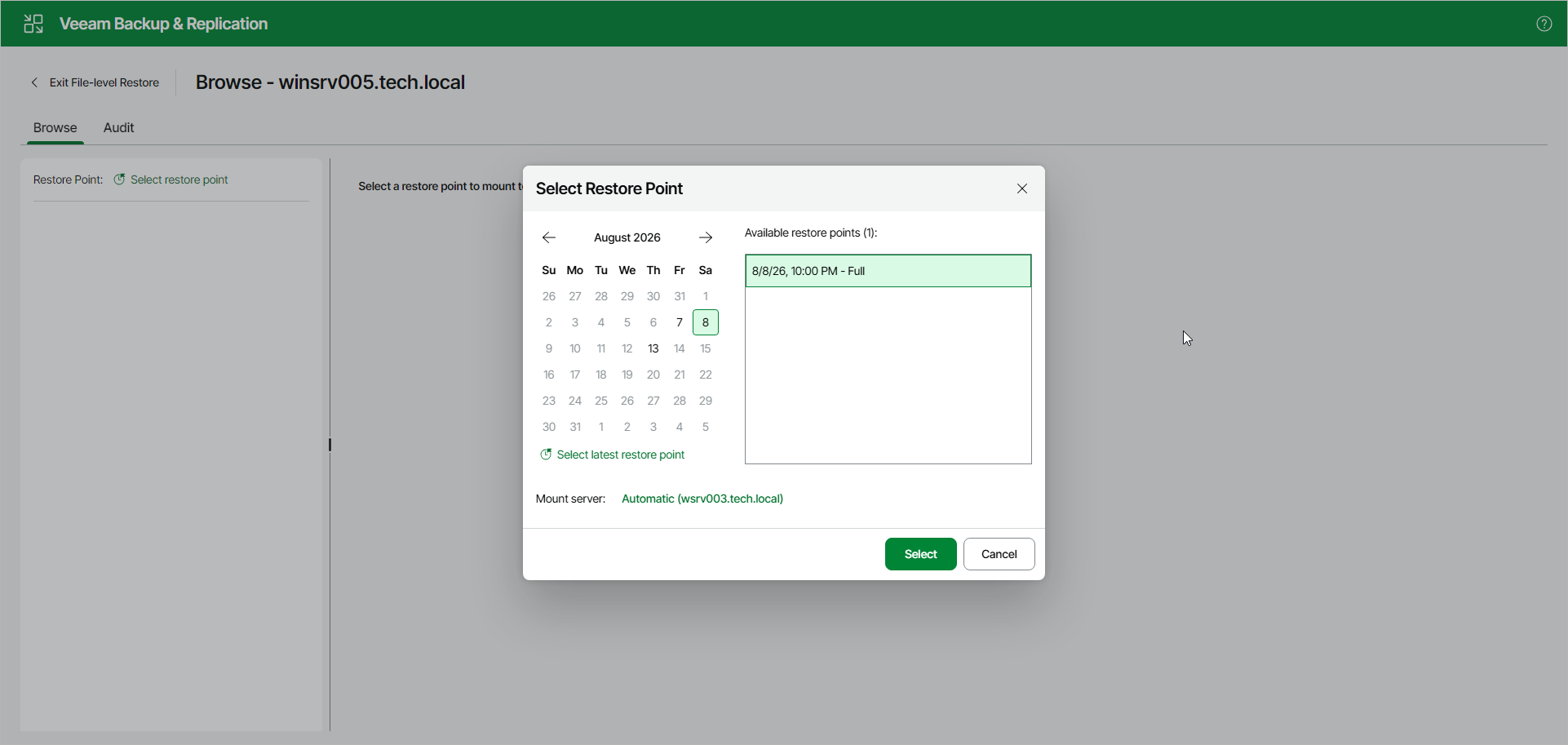 Launch Wizard - Web UI