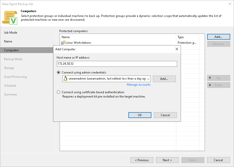 Step 4. Select Computers to Back Up
