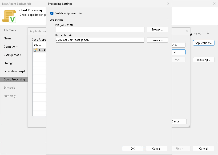 Backup Job Scripts