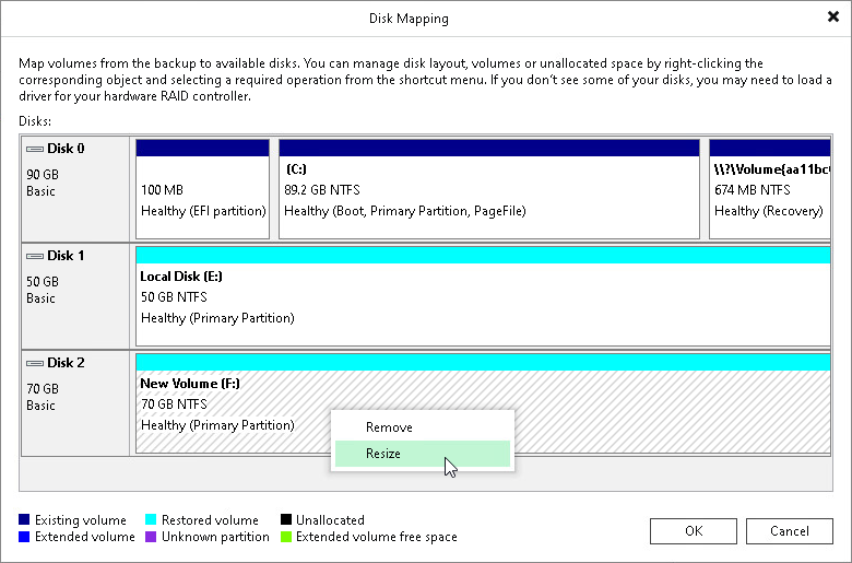 Step 4. Map Restored Disks