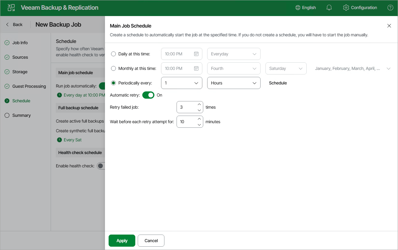 Launch Add Job Wizard