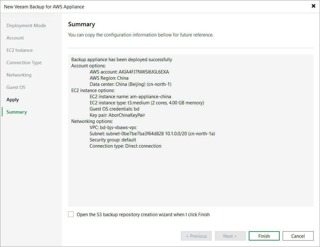 Step 9. Finish Working with Wizard