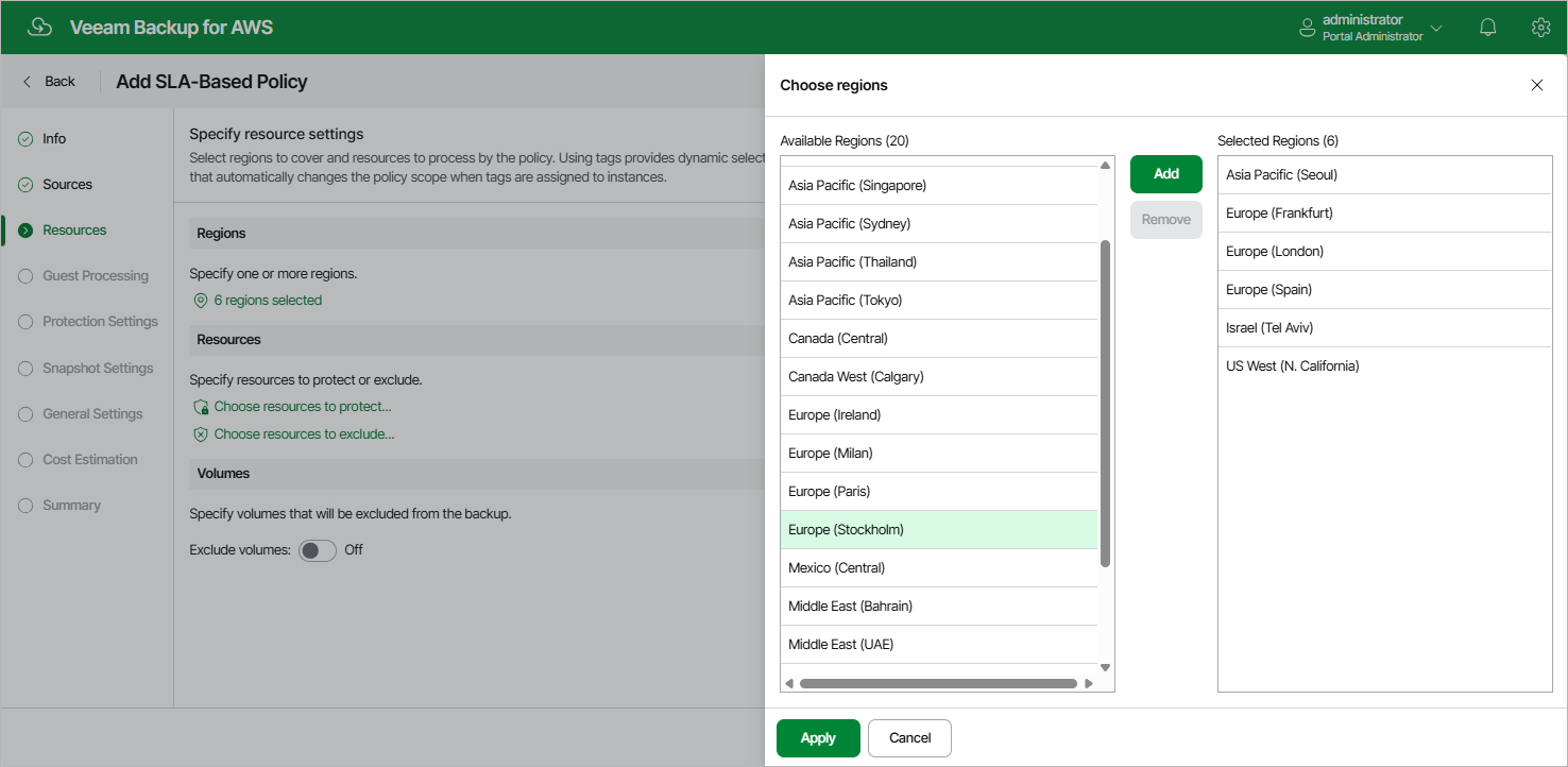 Creating SLA-Based EC2 Policy