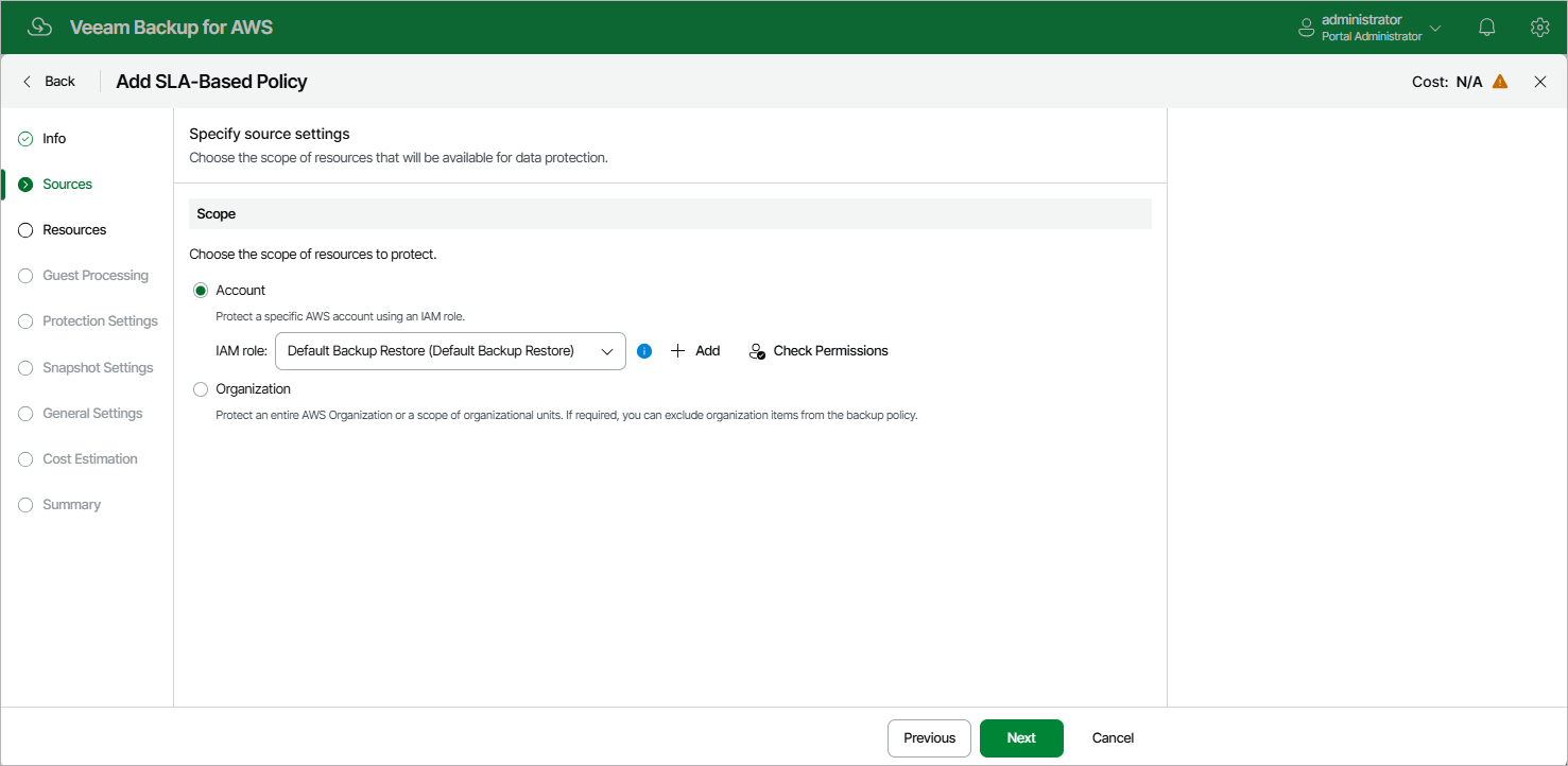 Creating SLA-Based EC2 Policy