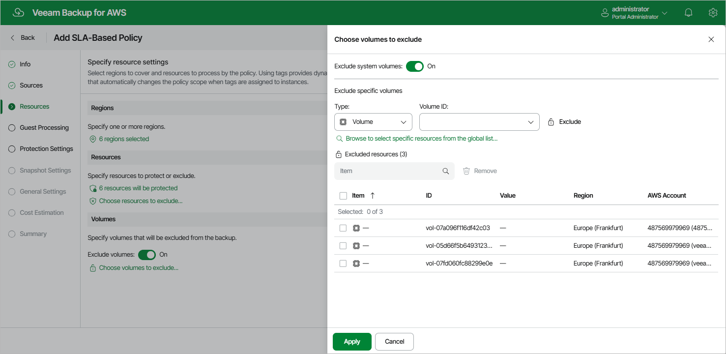 Creating SLA-Based EC2 Policy