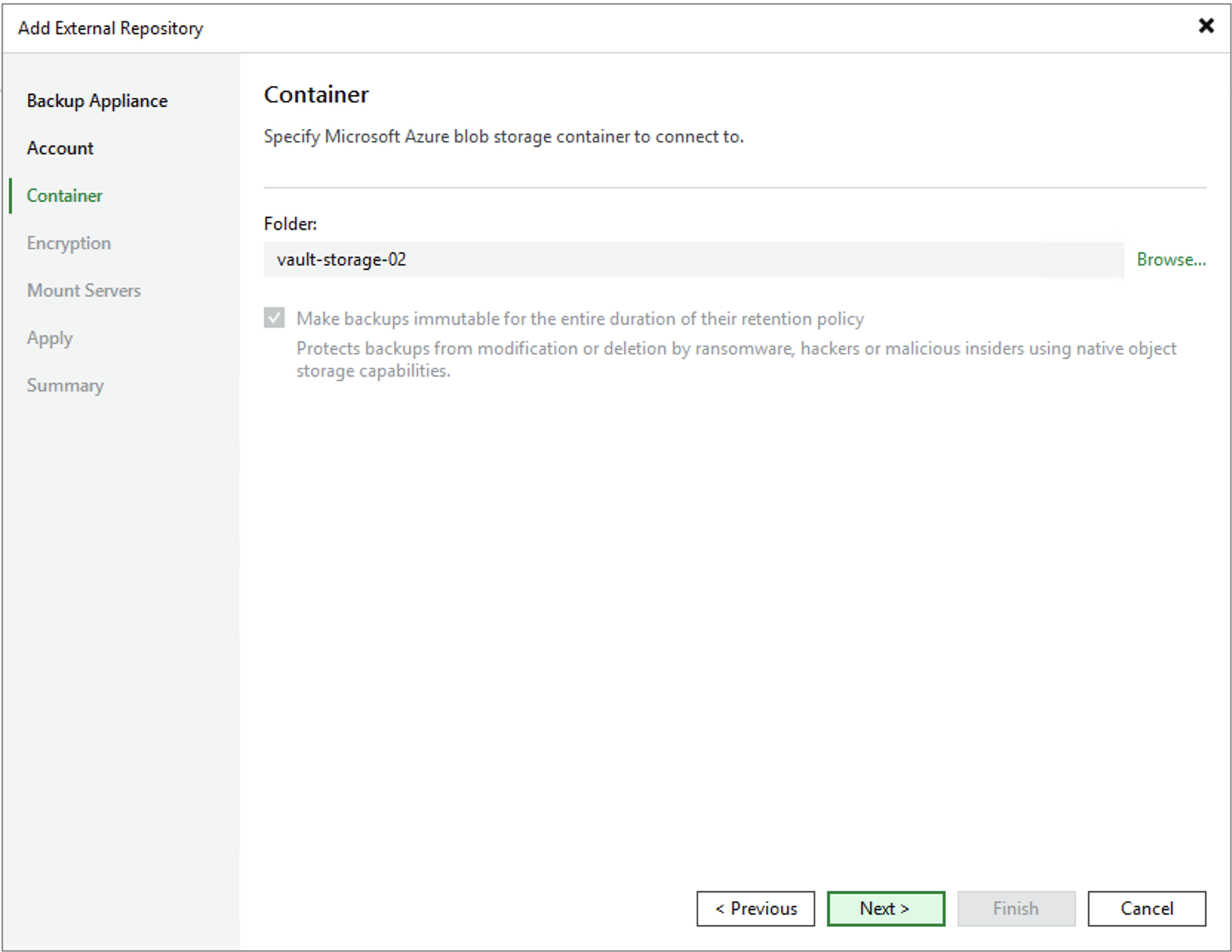 Step 4. Choose Target Folder