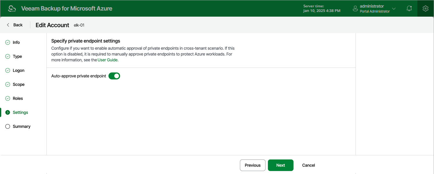 Permissions Check