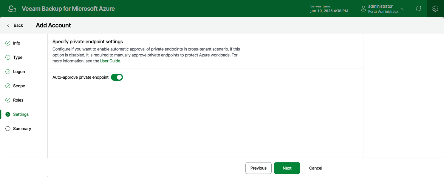 Permissions Check