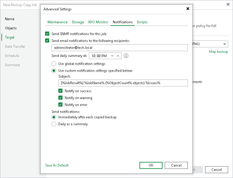 Notification Settings