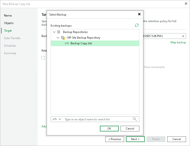 Step 5. Map Backup File