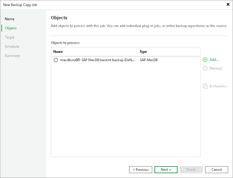 Step 3. Select Backups to Process