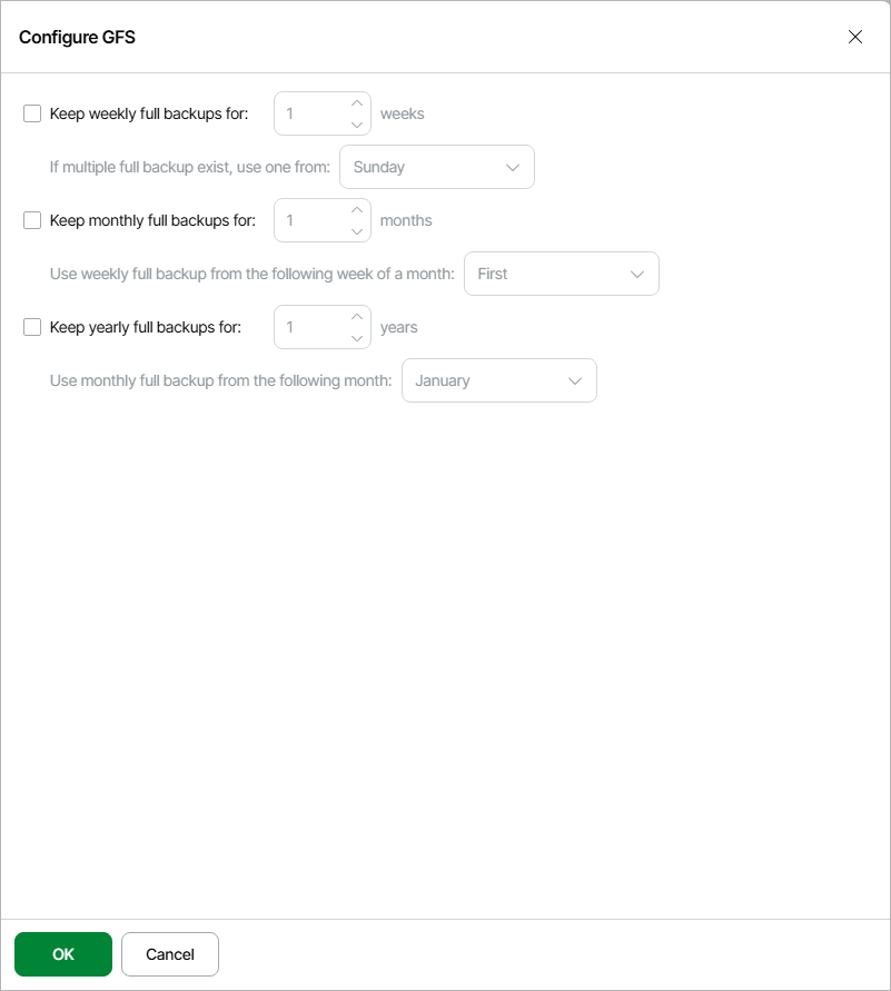 Step 4. Specify Target Repository and Retention Settings