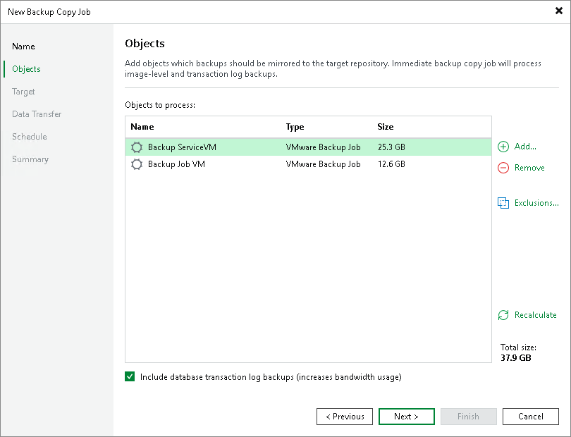 Step 3. Select Workloads to Process