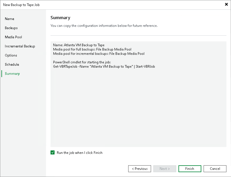 Step 9. Finish Working with Wizard