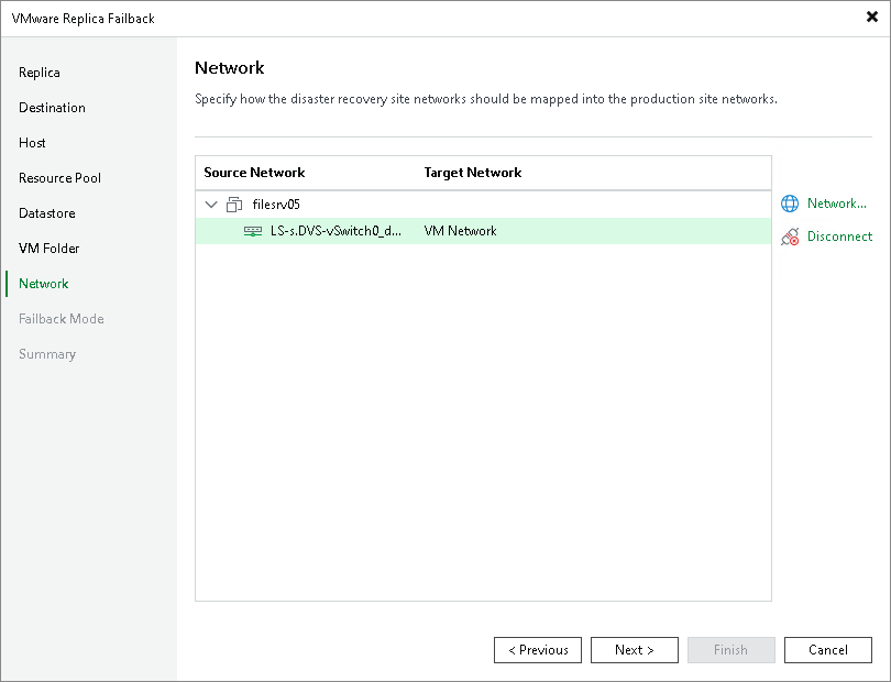 Step 8. Configure Network Mapping