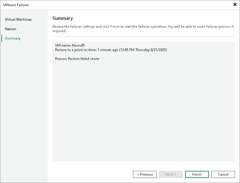 Step 5. Finish Working with Wizard
