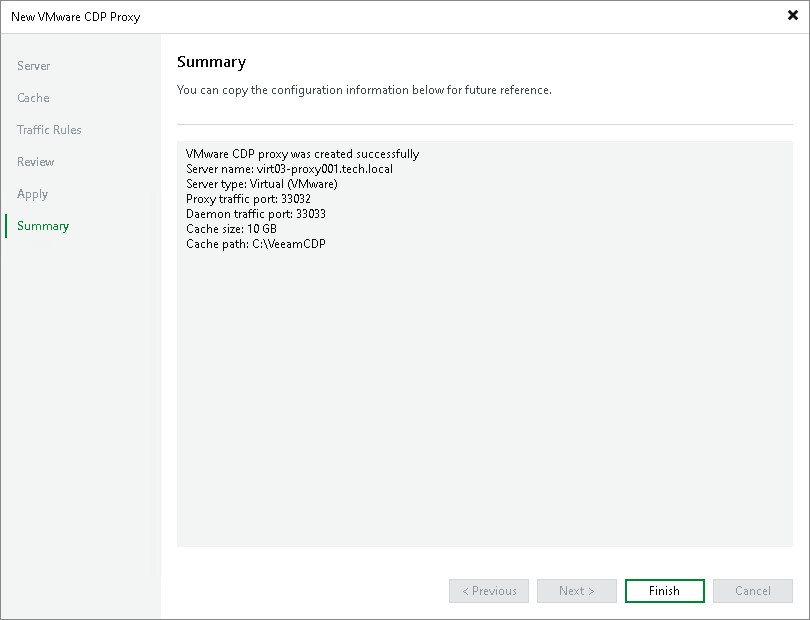 Step 7. Finish Working with Wizard