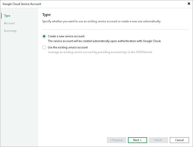 Google Cloud Service Accounts