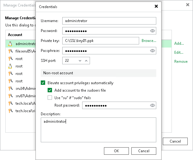 Creating SSH Private Key Using Console