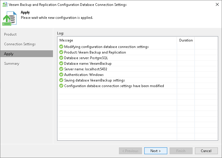 Step 3. Apply Connection Settings