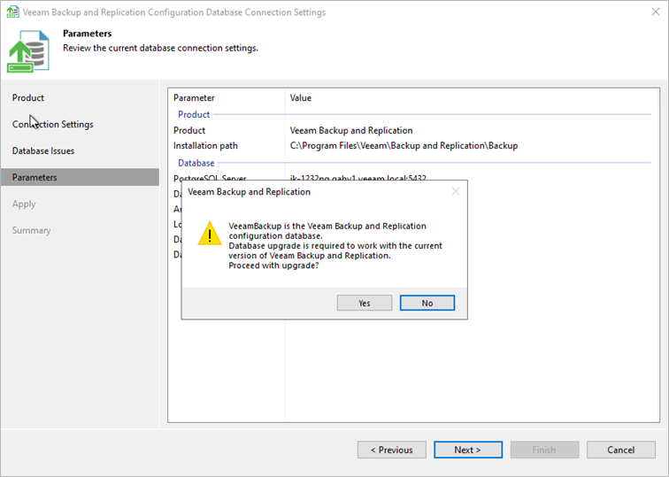 Step 4. Review Parameters