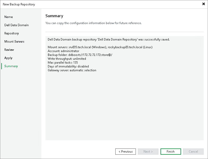Step 8. Finish Working with Wizard