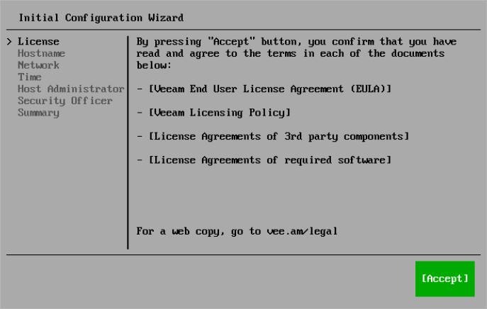 Step 4. Read and Accept License Agreements