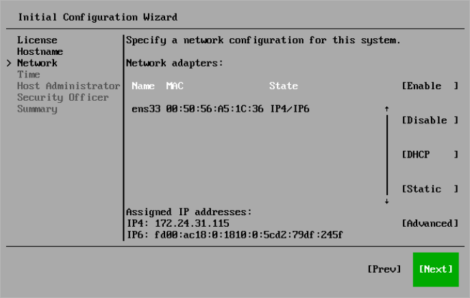 Step 6. Review Network Settings