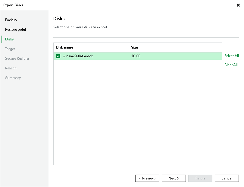 Step 4. Select Disks