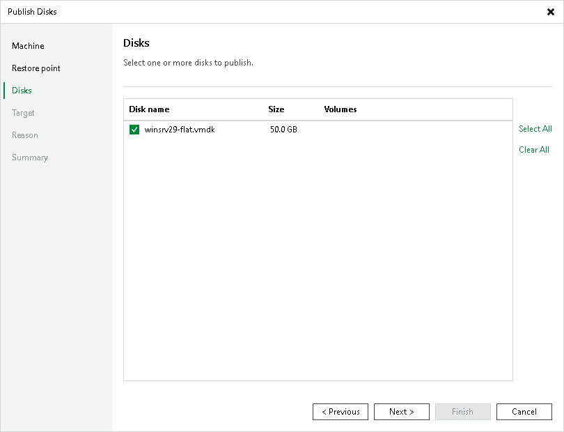 Step 4. Select Disks