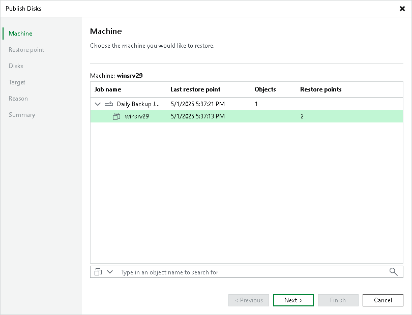 Step 2. Select Workload