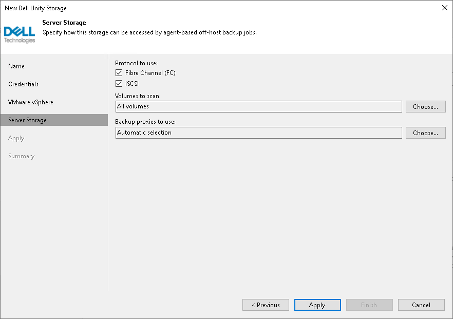 Step 6. Specify Agents Access Options