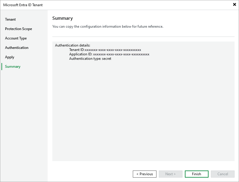 Step 6. Finish Working with Wizard