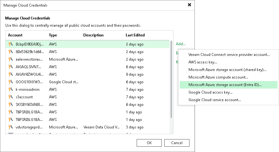 Step 1. Launch Microsoft Azure Storage Account (Entra ID) Wizard
