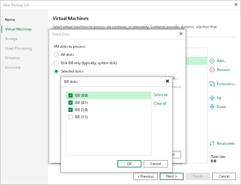 VMs and VM Disks