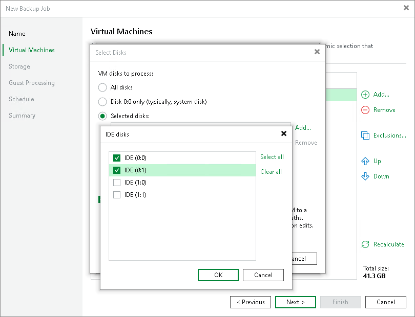 VMs and VM Disks