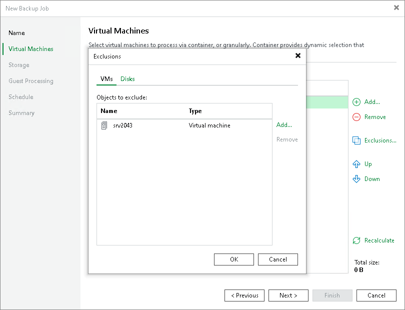 VMs and VM Disks