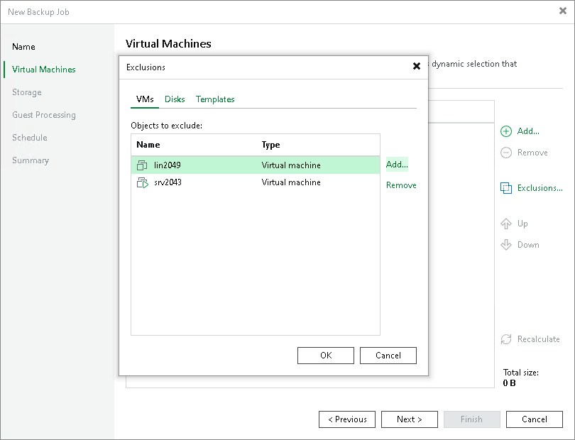 VMs and VM Disks