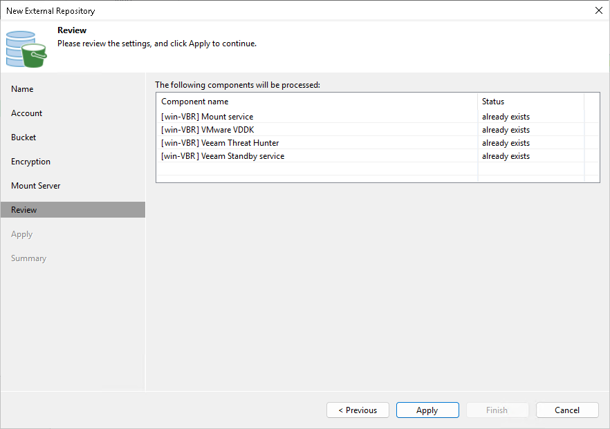 Step 7. Review Properties and Components