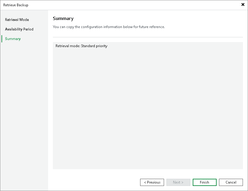 Step 4. Finish Working with Wizard