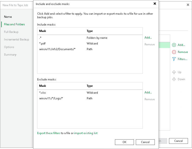 Step 3. Choose Files and Folders to Archive