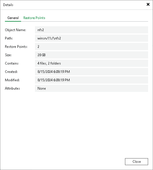 Viewing Files and Objects on Tape