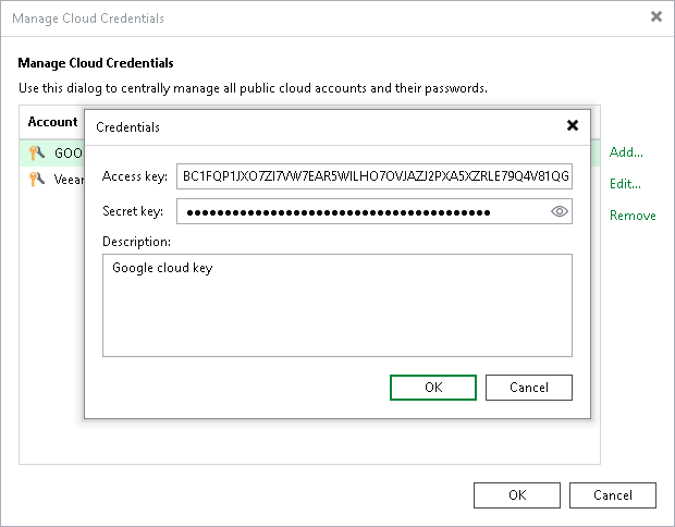 Google Cloud Accounts 