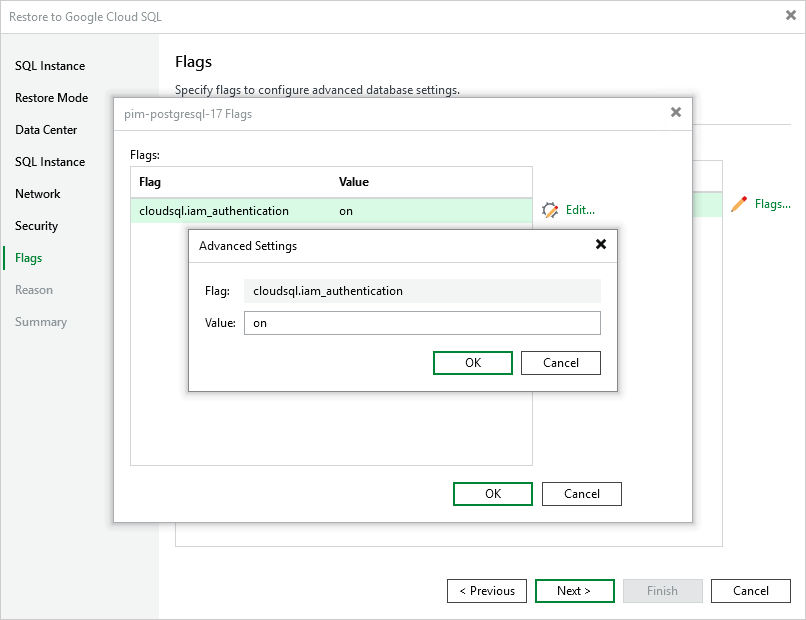 Step 8. Enable Flag Assignment